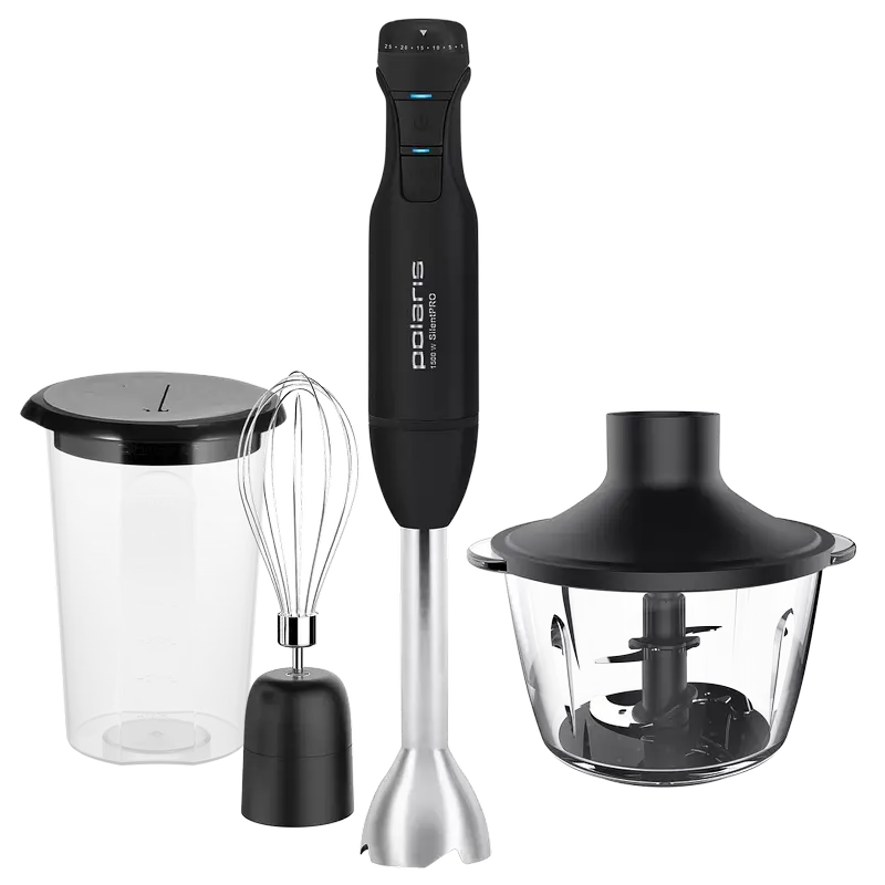BL Blender de mână Polaris PHB 1510GL Silent Negru - imagine 1